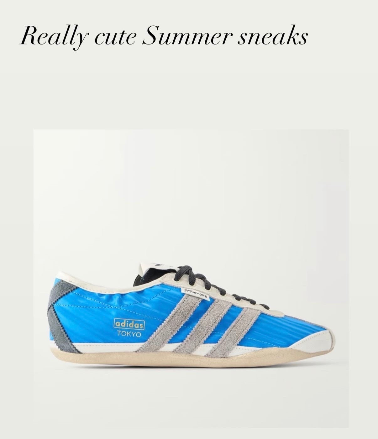 The cutest summer sneakers!!

#LTKootd