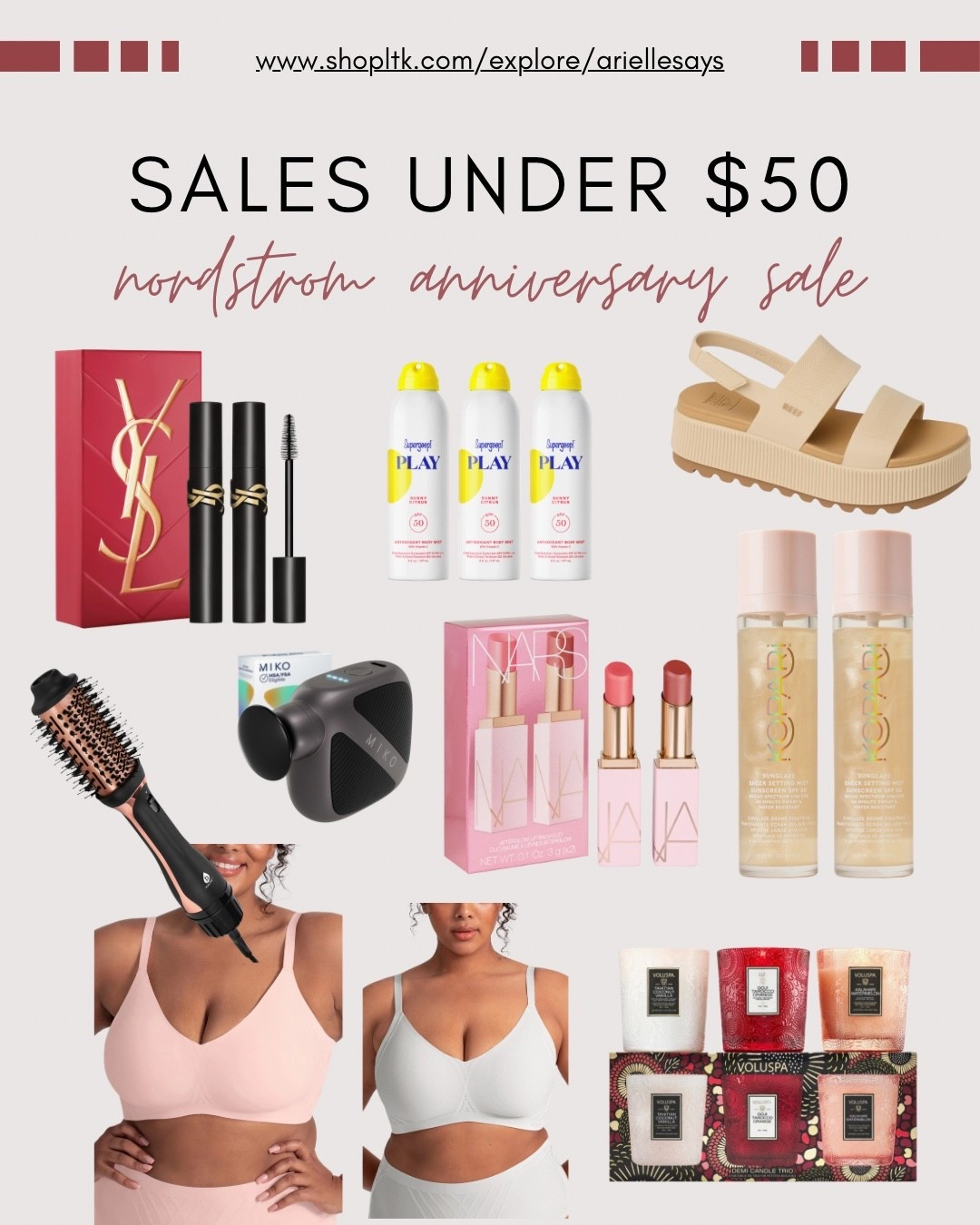 Nordstrom anniversary sale is live! These items are all under $50 so snag while you can.

#LTKSaleAlert #LTKBeauty #LTKselfcare