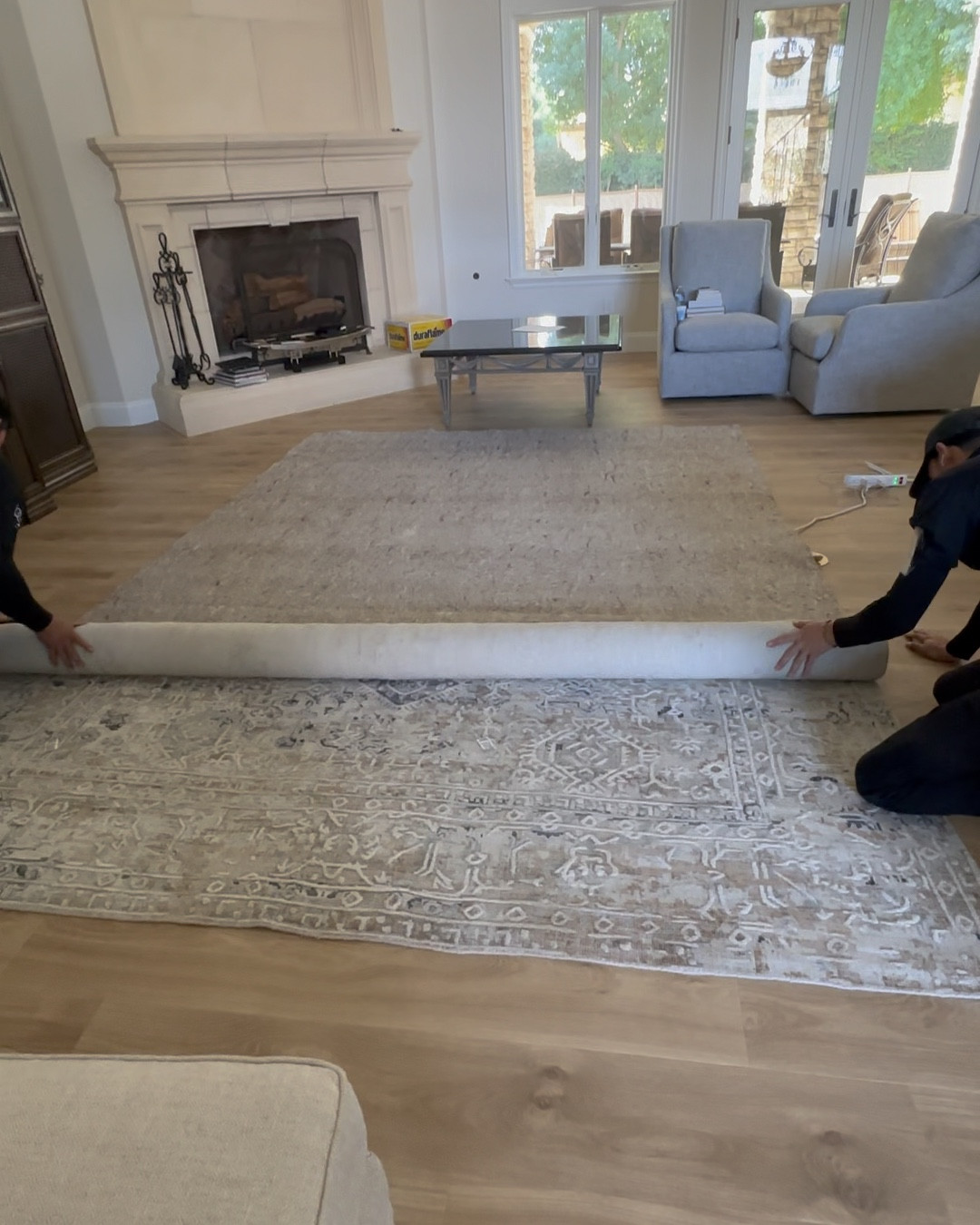 This rug is even prettier in person! Harlowe Rug in Indigo. 10x14. Tan, beige, cream, blue, baby blues. #arhaus #arhausrug #rugs #bluerugs #lauraporterdesigns 

#LTKHome