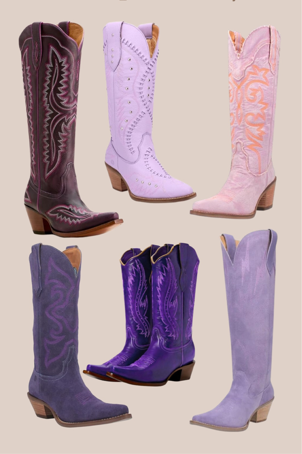 Purple Cowboy Boots 

#LTKSeasonal #LTKGiftGuide #LTKU