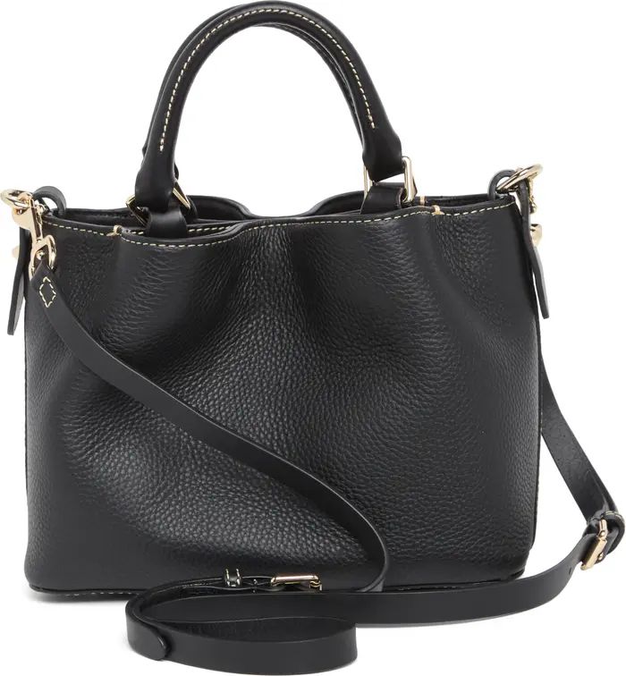 Mini Barlow Convertible Leather Top Handle Bag | Nordstrom Rack