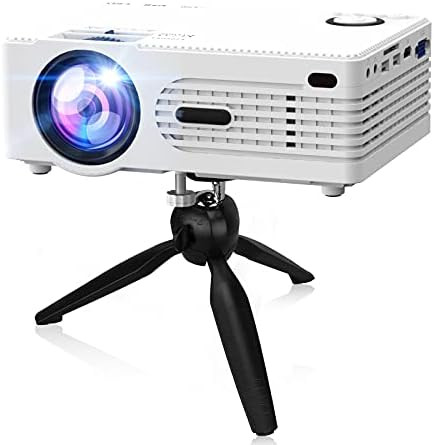 QXK 2021 Upgraded 7500Lumens Mini Projector, Full HD 1080P & 200" Display Supported, Portable Mov... | Amazon (US)