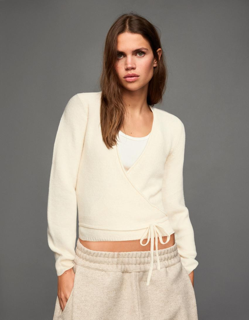 Ballerina cardigan - Sweaters and cardigans - Women | Bershka GB