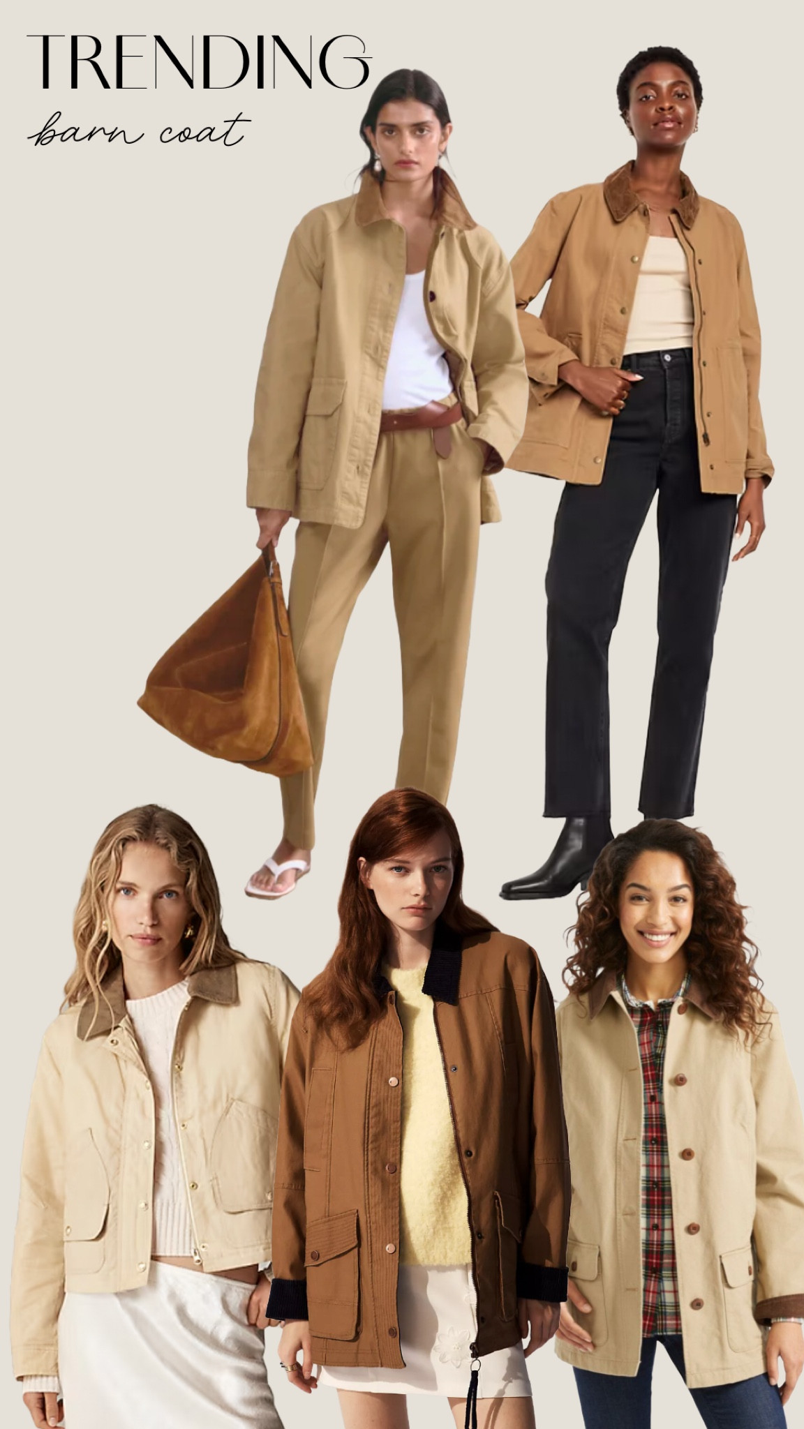 love the barn coat trend for fall! the flannel lined ones are my fave and add such a good pop of color! (the old navy one is such a steal!)

#LTKFallSale #LTKSeasonal #LTKStyleTip