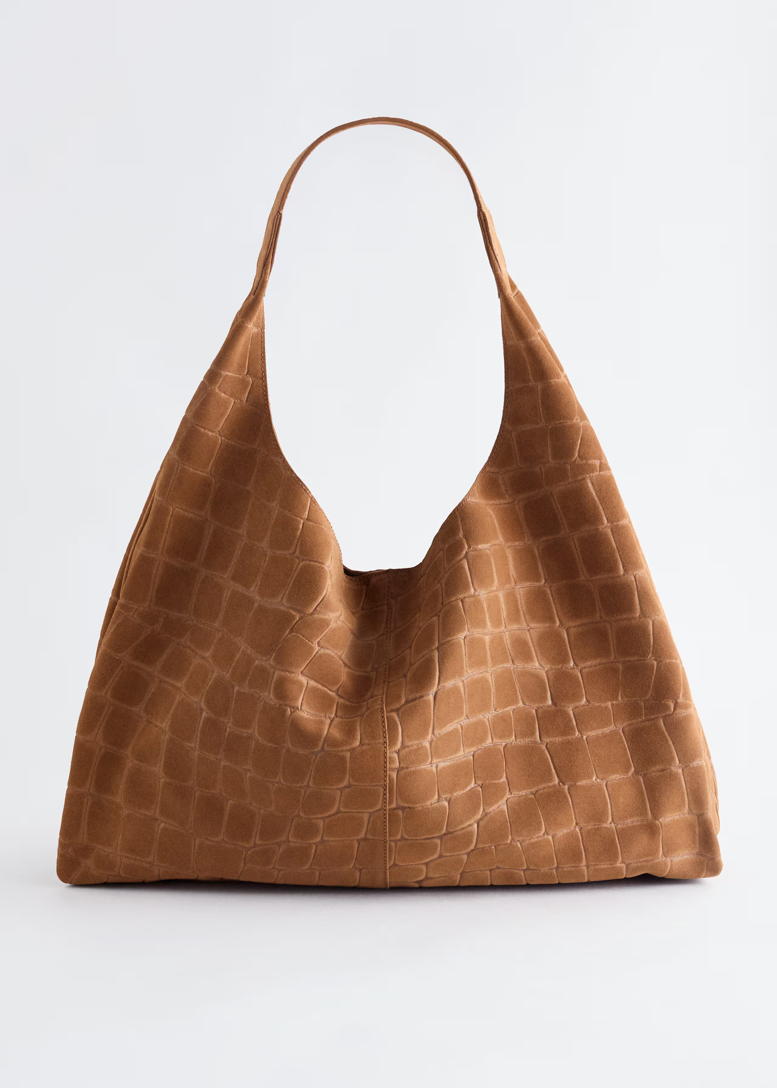Large Suede Croco Tote Bag | & Other Stories UK