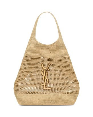 SAINT LAURENT Icare in Raffia  | Bloomingdale's Handbags | Bloomingdale's (US)