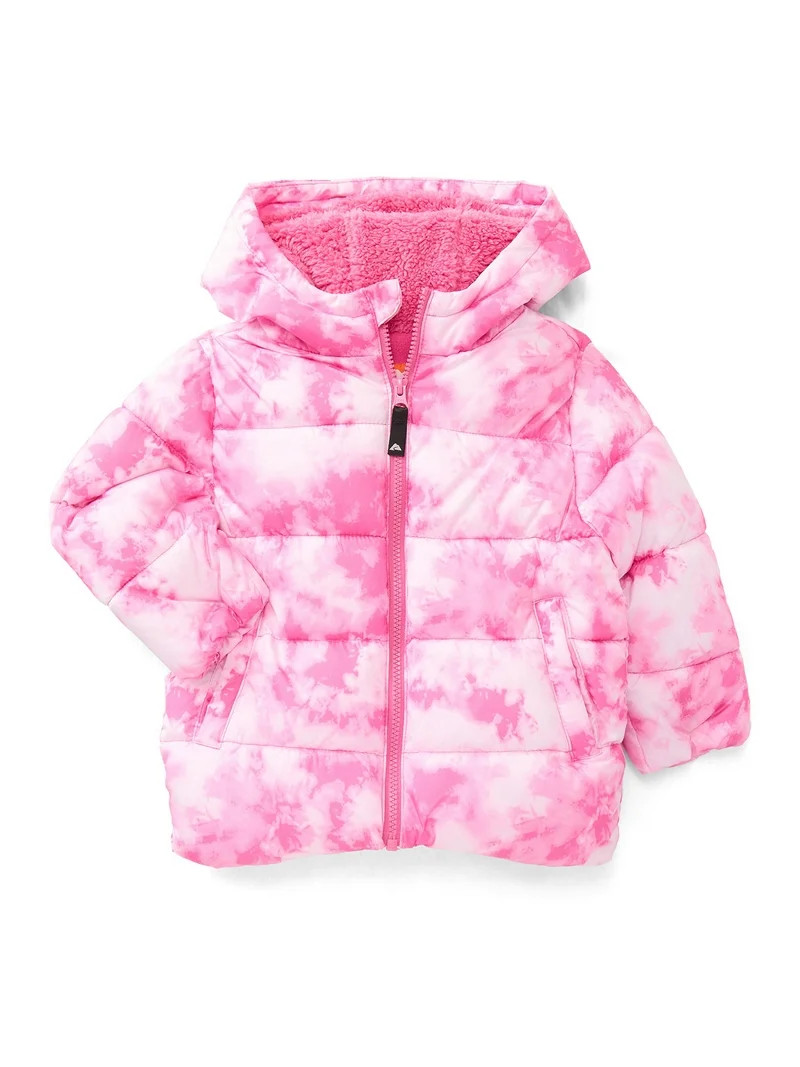 Ozark Trail Toddler Heavyweight Puffer Jacket, Sizes 12M-5T | Walmart (US)