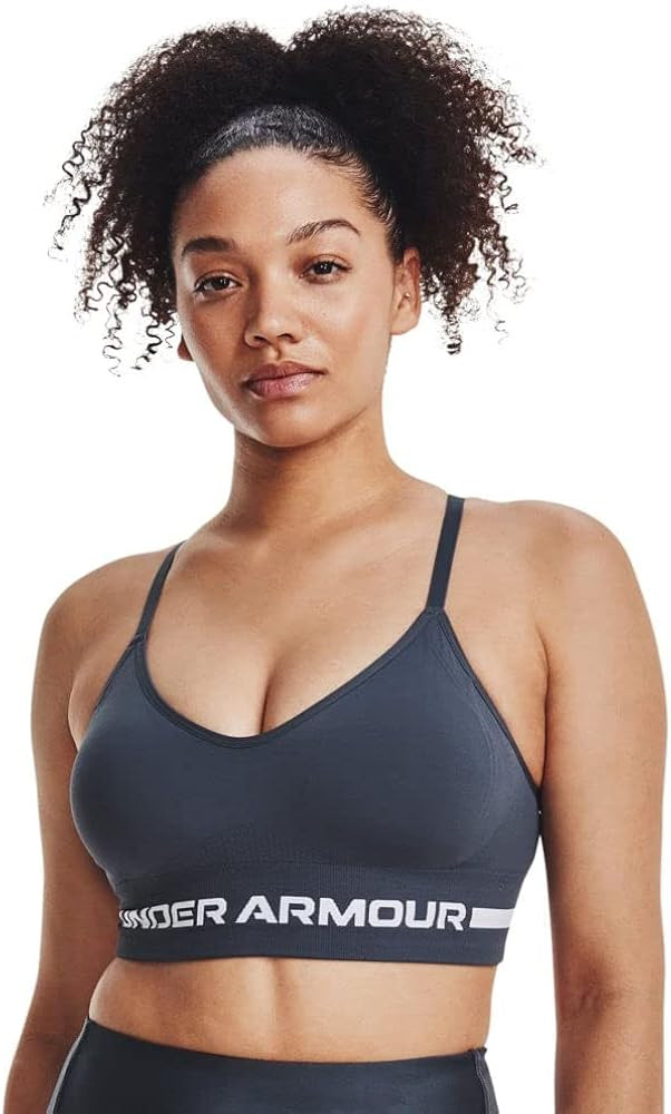 Under Armour Seamless Low Long Bra | Amazon (US)