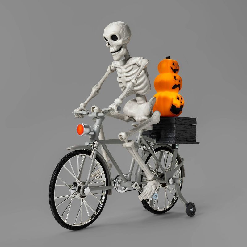 Animated Skeleton on a Bike Halloween Decorative Prop - Hyde & EEK! Boutique™ | Target