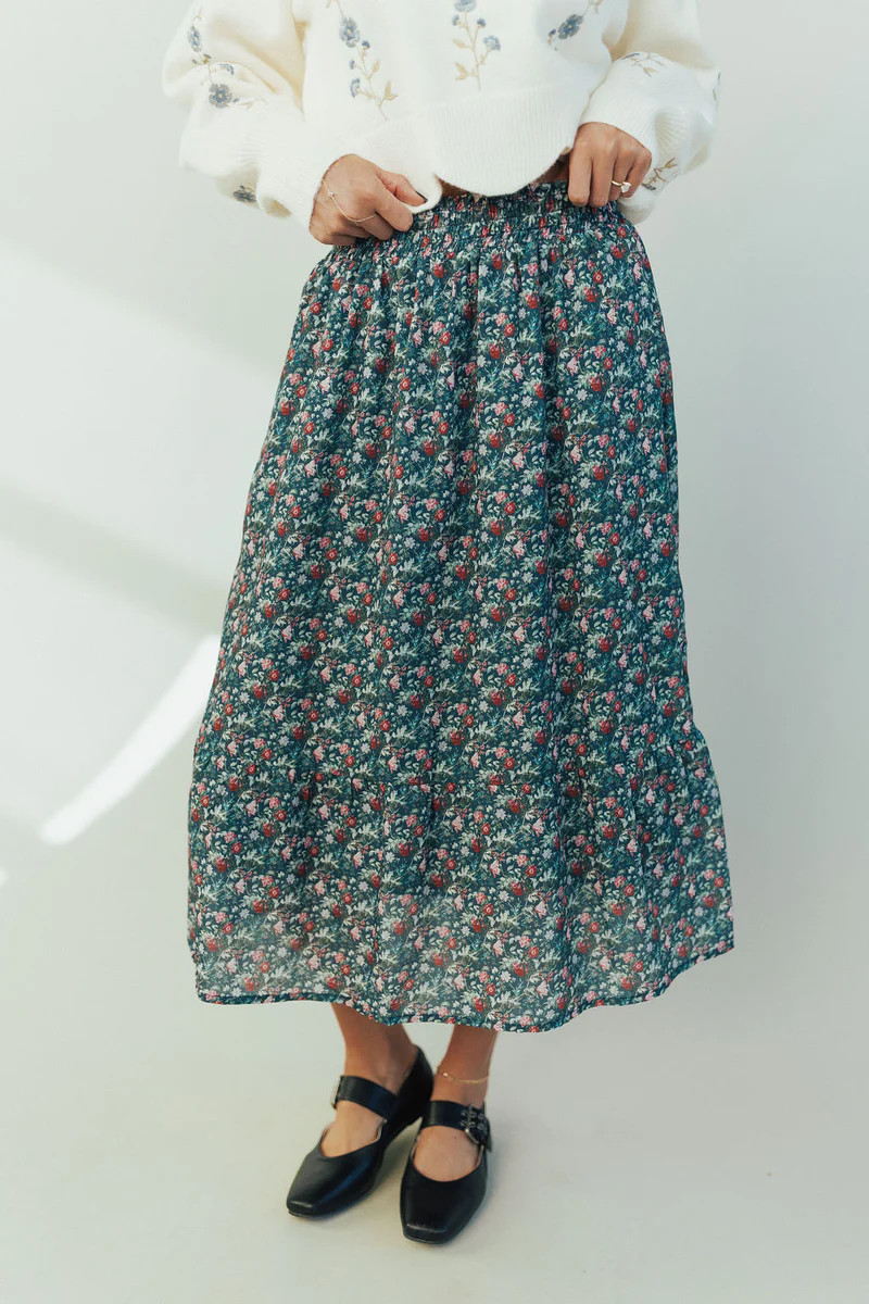Ava Floral Skirt | Henly