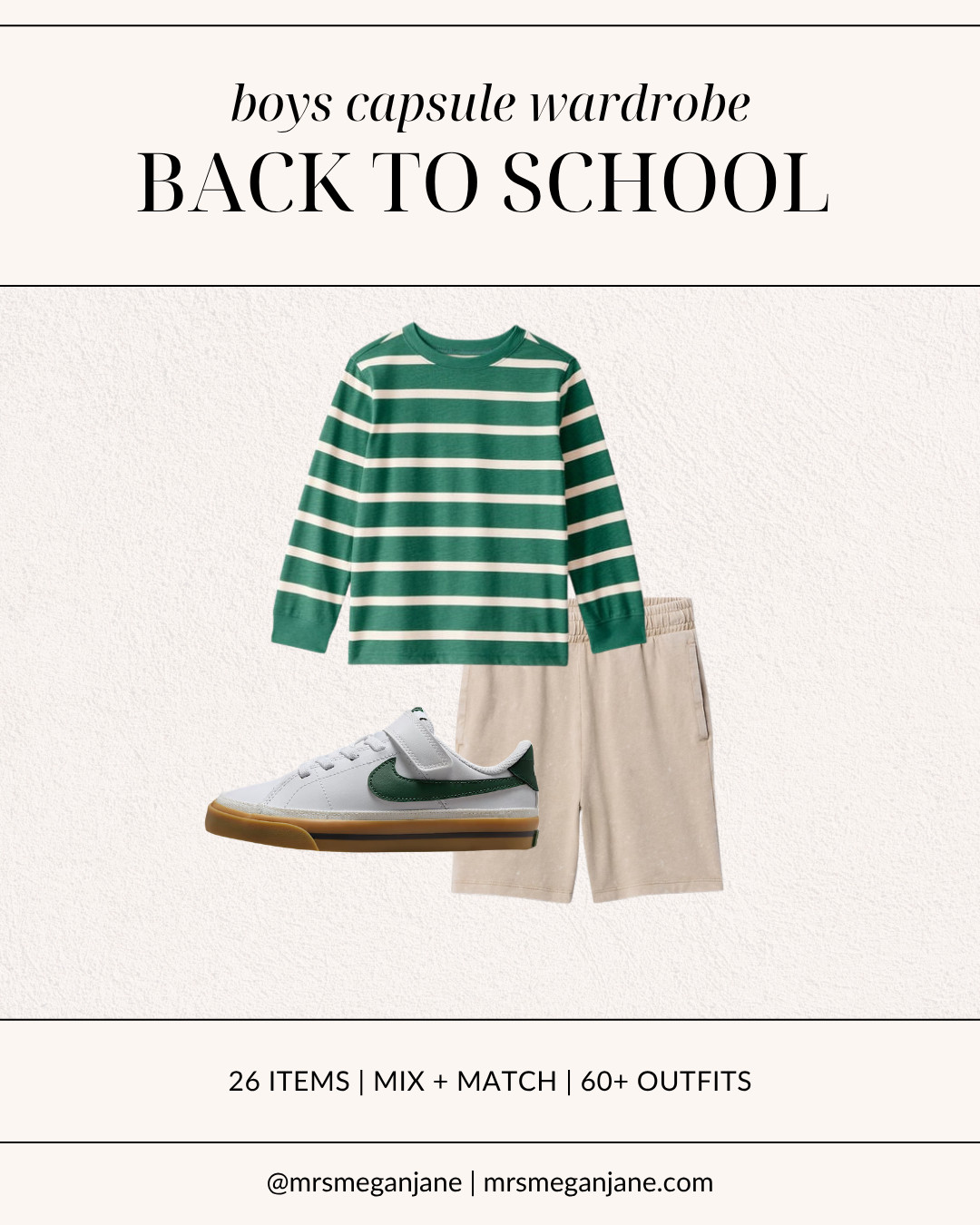 Boys Back-to-School Capsule Wardrobe 🍂 Easy outfits = stress-free mornings. I put together over 60 affordable, durable, and 3rd grade approved outfits 👏 

boys fall capsule, back to school outfits, capsule wardrobe for kids, fall style for boys 

 

#LTKSeasonal #LTKStyleTip #LTKKids
