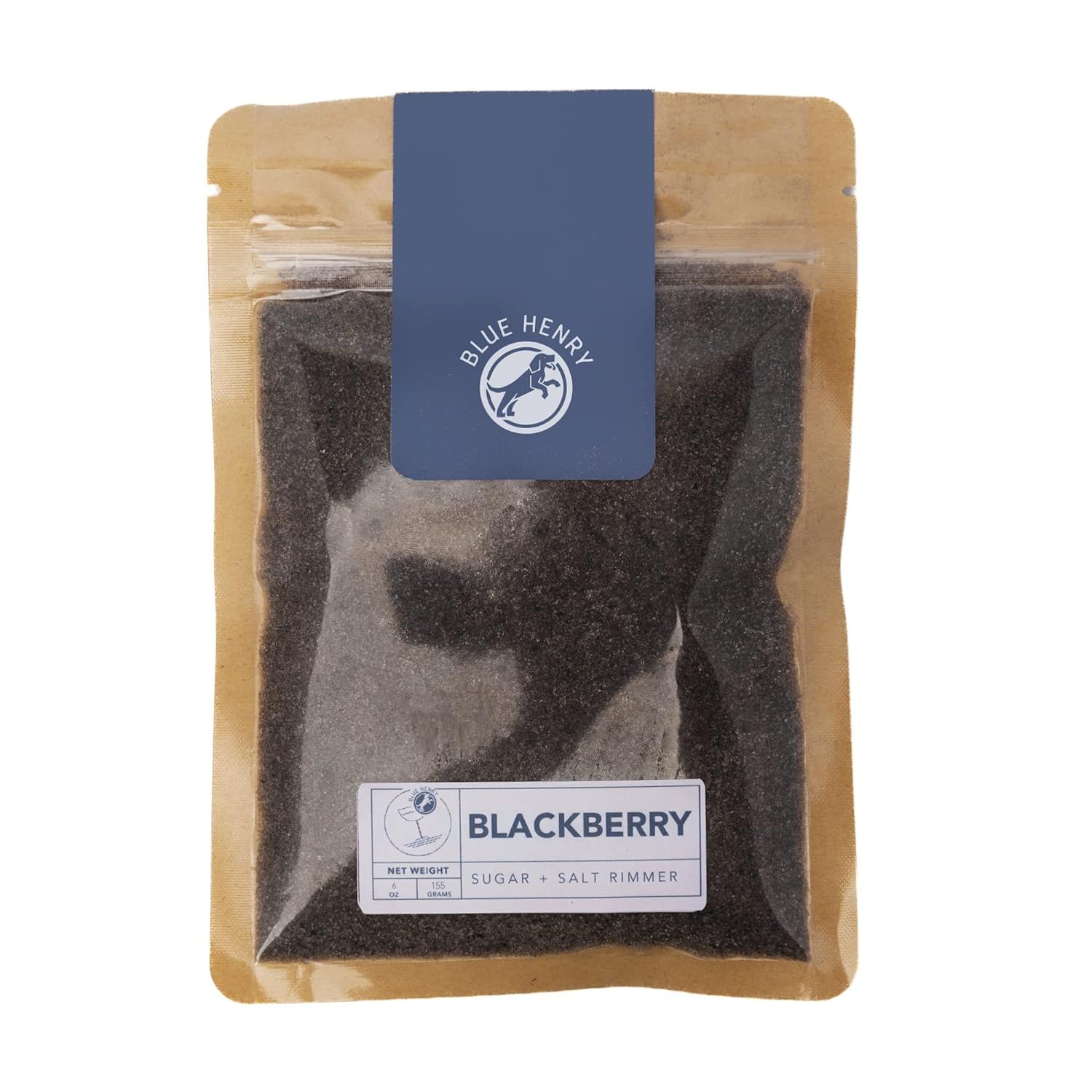 BlueHenry Craft Cocktail All Natural Rimmer, Rimming Sugar and Salt Blends, Pure Cane Sugar, Natu... | Amazon (US)