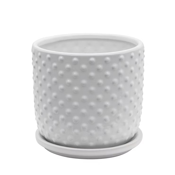 Tiny Dots Planter with Saucer - Sagebrook Home | Target