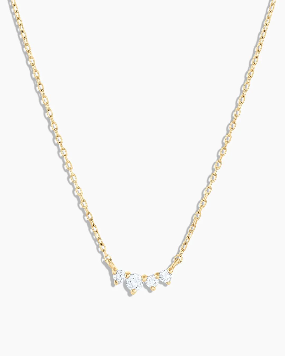 Diamond Cluster Necklace | Gorjana