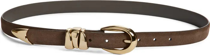 Triple Keeper Suede Belt | Nordstrom