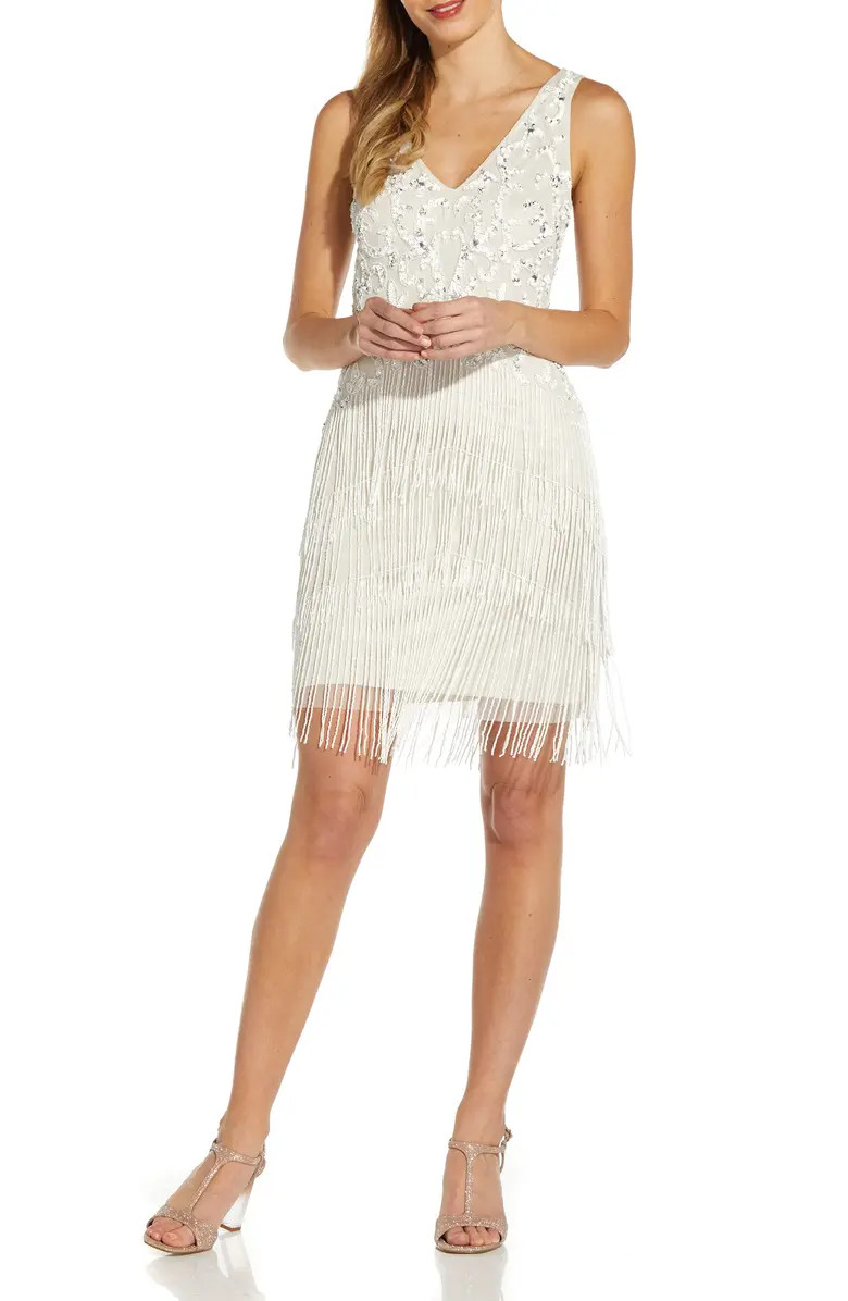 Beaded Fringe Dress | Nordstrom