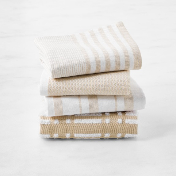 Williams Sonoma Super Absorbent Multi-Pack Dishcloths, Set of 4 | Williams-Sonoma