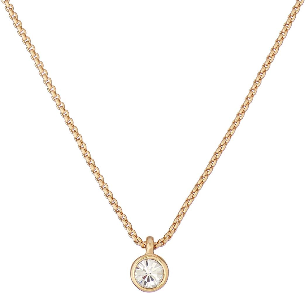 Ted Baker Women's Sininaa Crystal Pendant Necklace | Amazon (US)