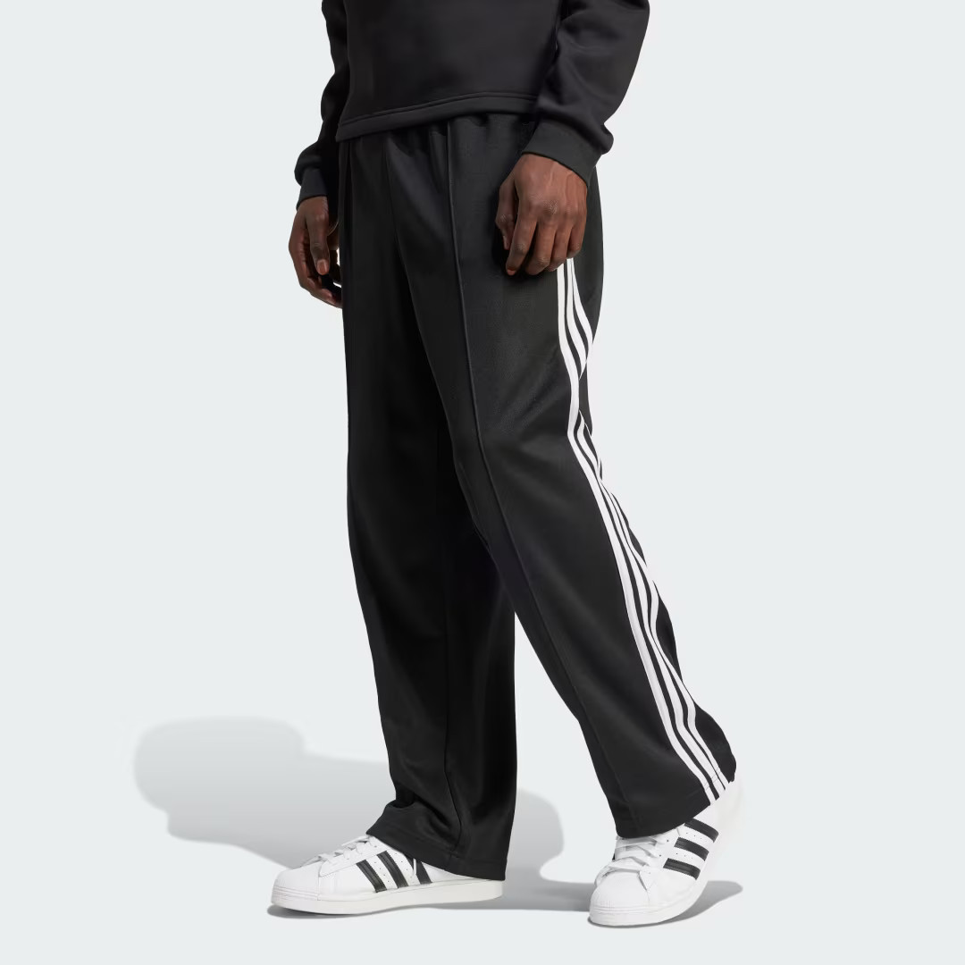 adidas Adicolor Baggy Fit Firebird Track Pants Black XS Mens | adidas (US)