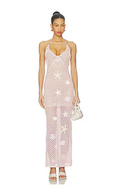 LoveShackFancy Macie Dress in Lavender Orchid from Revolve.com | Revolve Clothing (Global)