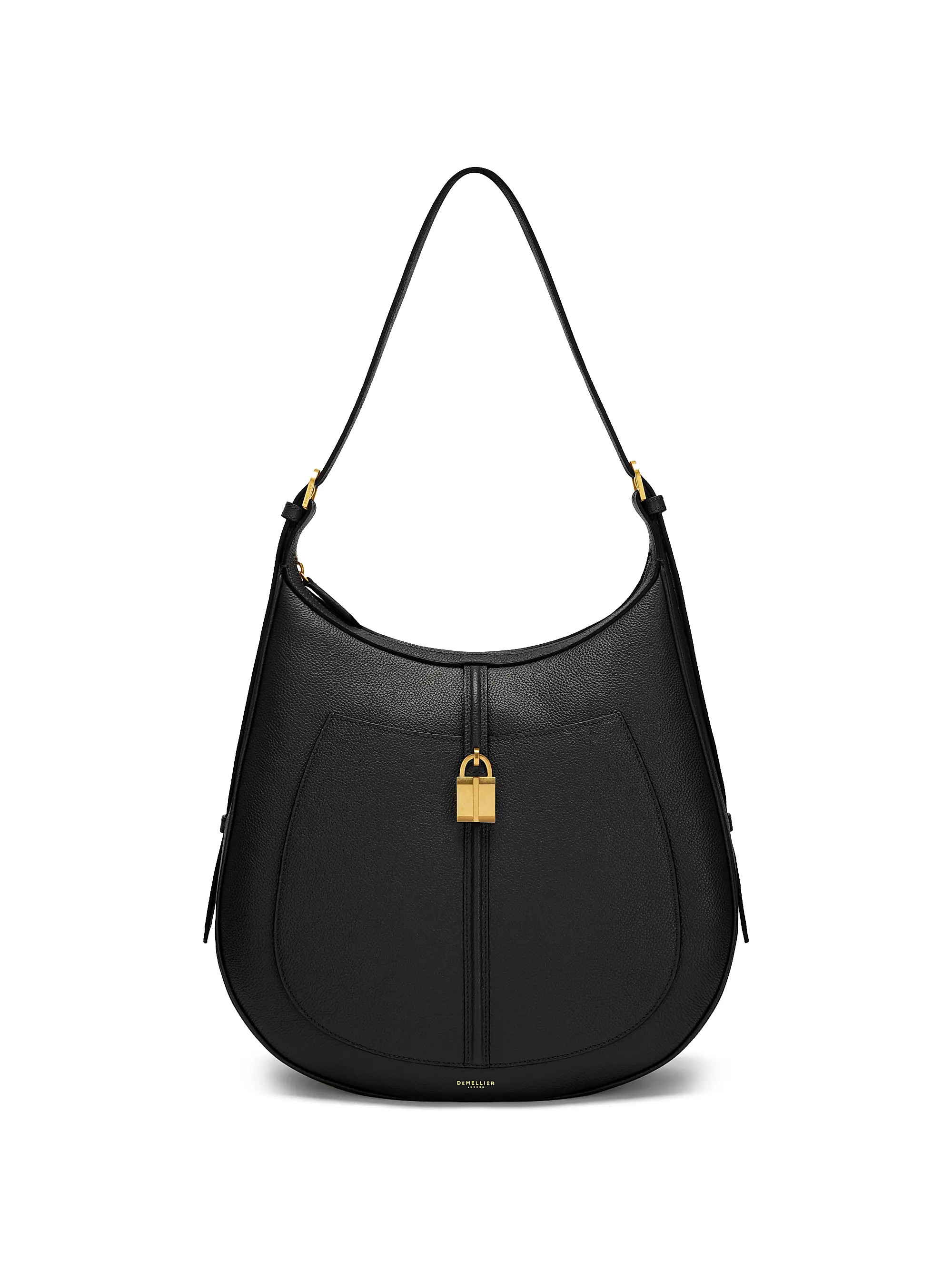Siena Grained Leather Hobo Bag | Saks Fifth Avenue
