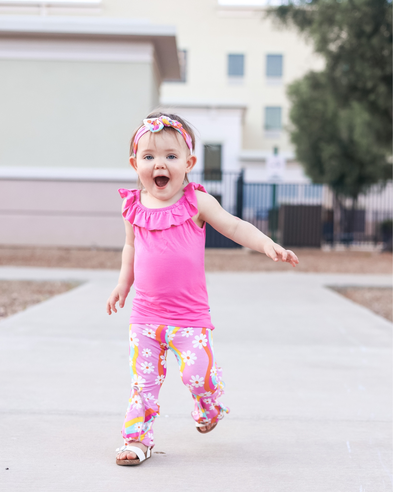 Can you believe it’s already June?! We’re RUNNING into summer in the cutest @bumsandrosesofficial Disco Daysies top & bell bottoms set! 

This BAMBOO set is so soft and comfy. I love that it comes in two pieces so we can mix + match with other pieces in Madeline’s closet! 

BONUS — it’s Shop Cash week + you can get 20% cash back when shopping B&R in the Shop app!!! 
#bumsIRL 


#LTKBaby #LTKKids #LTKSeasonal