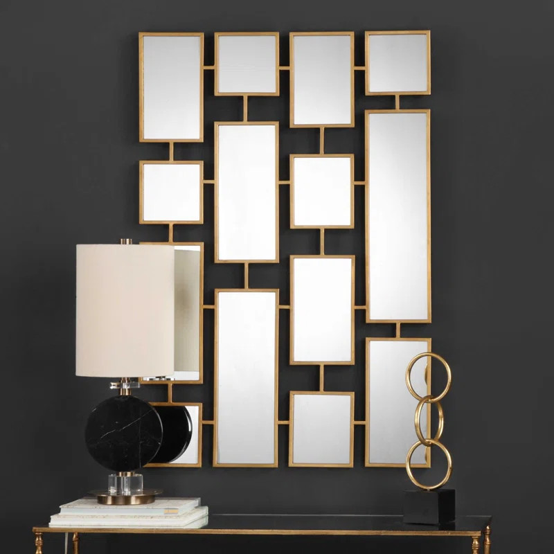 Rectangle Metal Wall Mirror | Wayfair North America