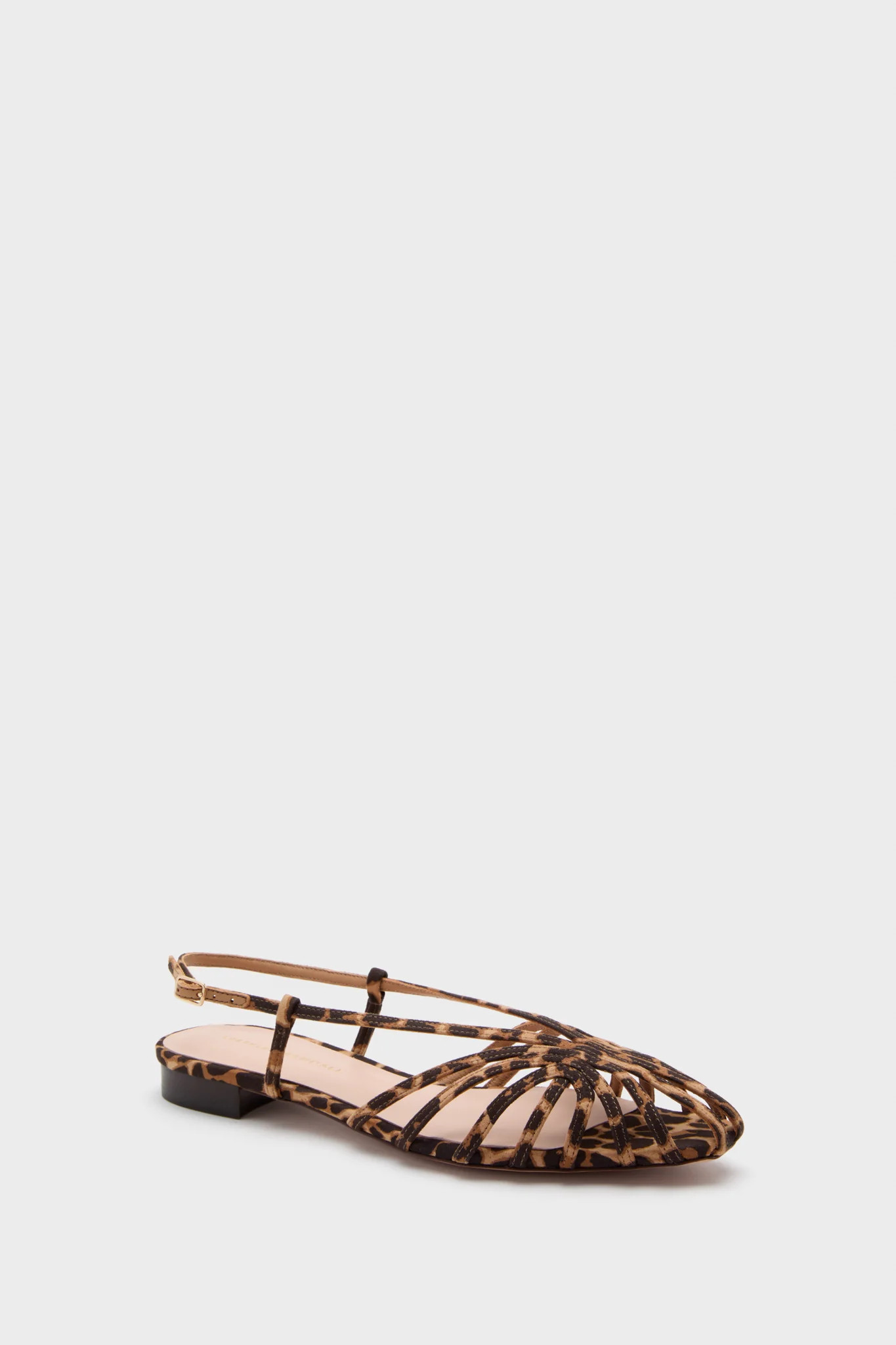 Leopard Faux Suede Devon Flats | Shop.app
