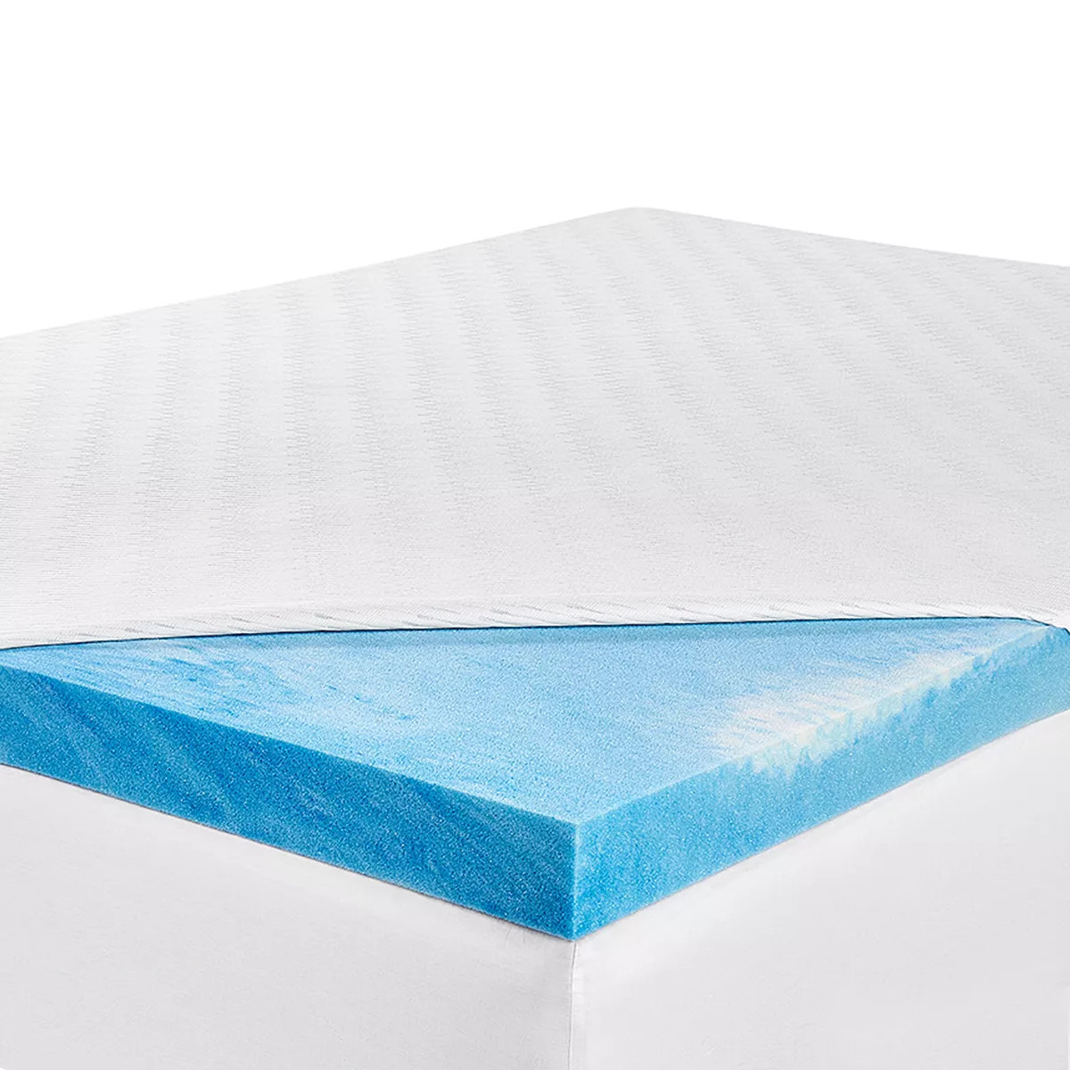 Serta® 3-inch Soothing Cool Gel Memory Foam Mattress Topper | Kohl's