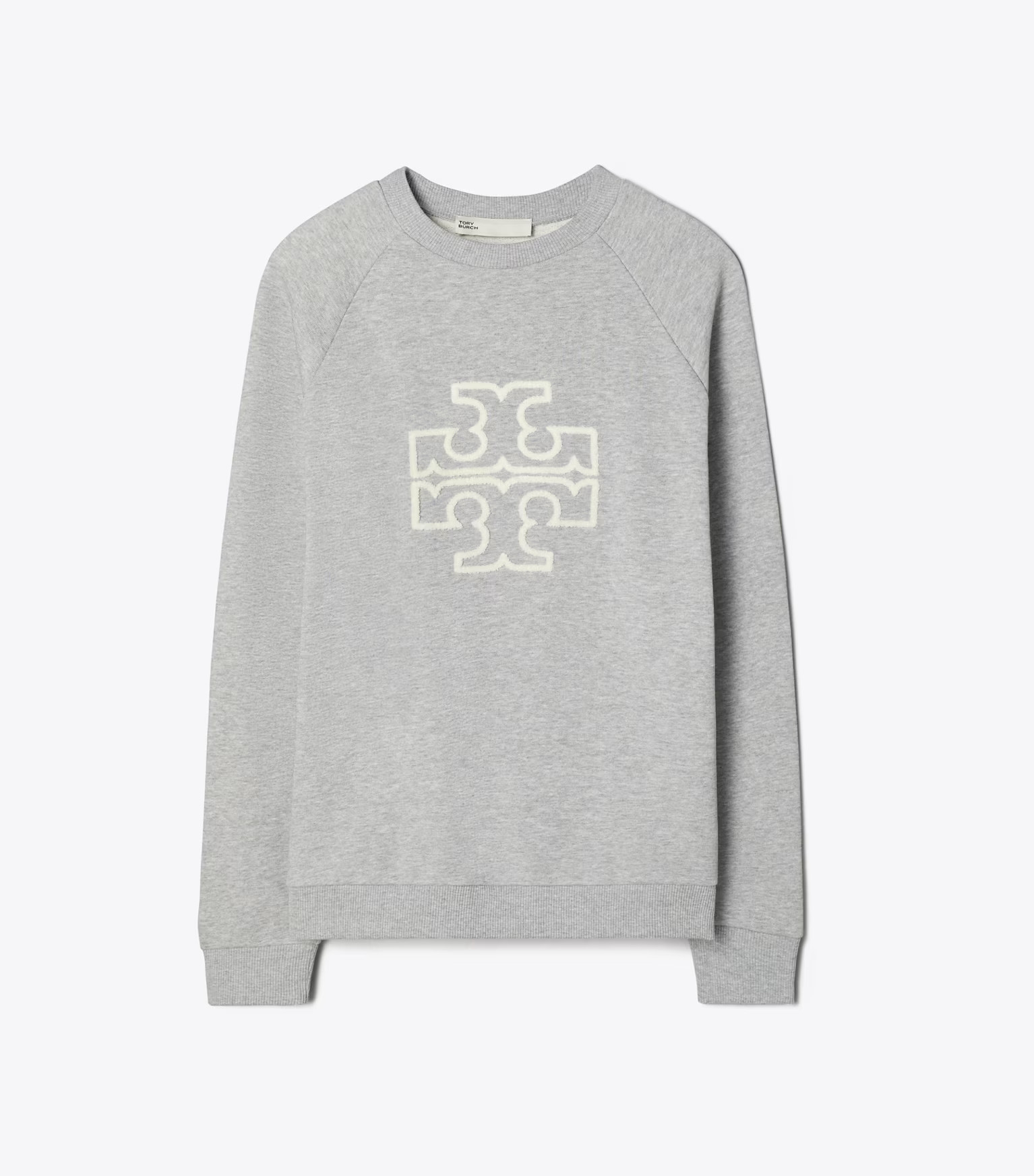 HEAVY FRENCH TERRY LOGO CREWNECK | Tory Burch (US)