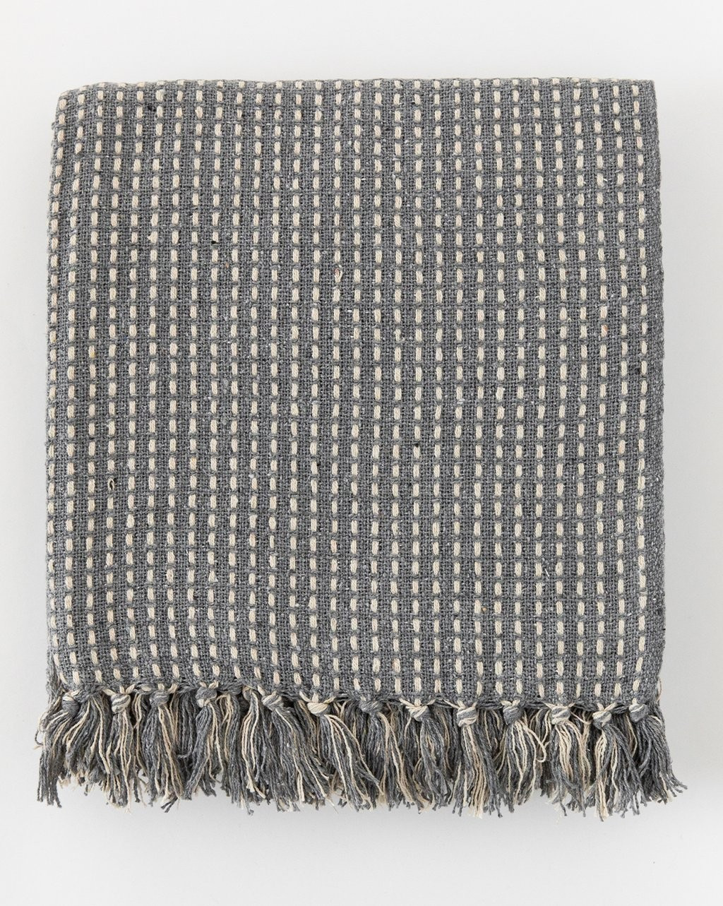Broken Weave Cotton Throw | McGee & Co.