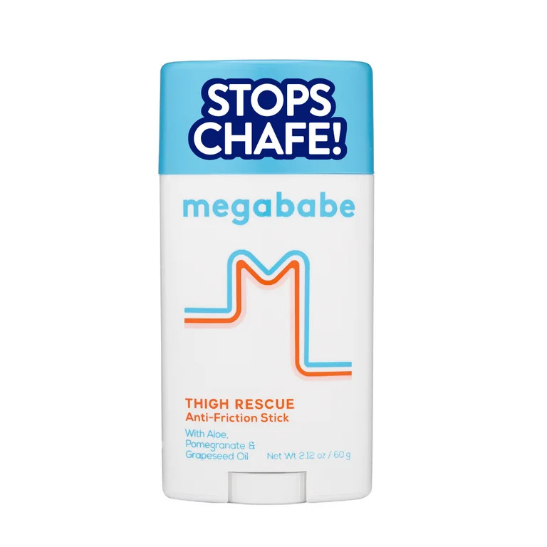 Megababe Thigh Rescue Anti-Chafe Stick, Prevents Skin Chafe & Irritation, 2.12 oz | Walmart (US)