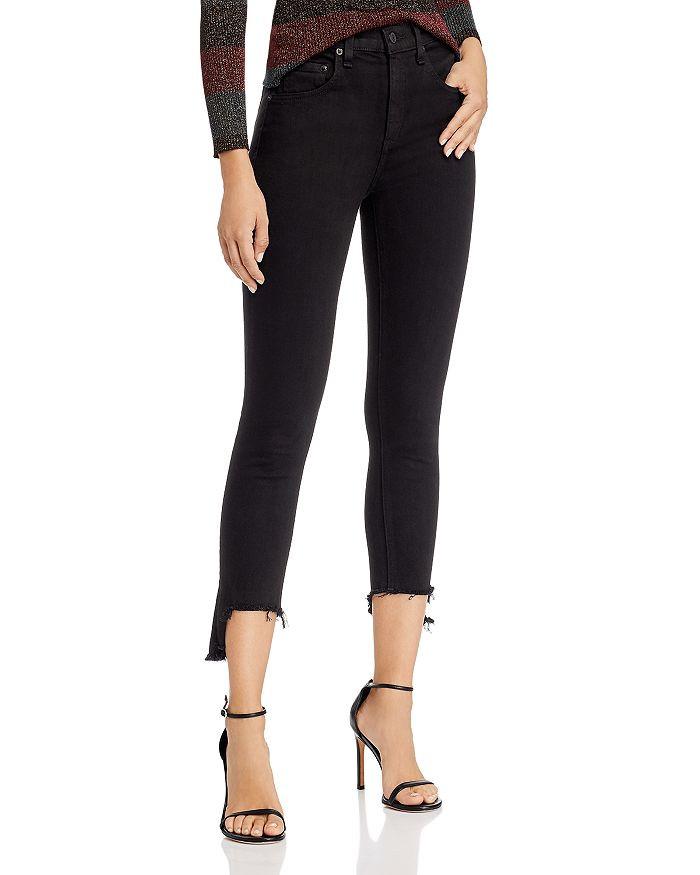 rag & bone
            
    
                
                    High-Rise Asymmetric Ankle Skin... | Bloomingdale's (US)