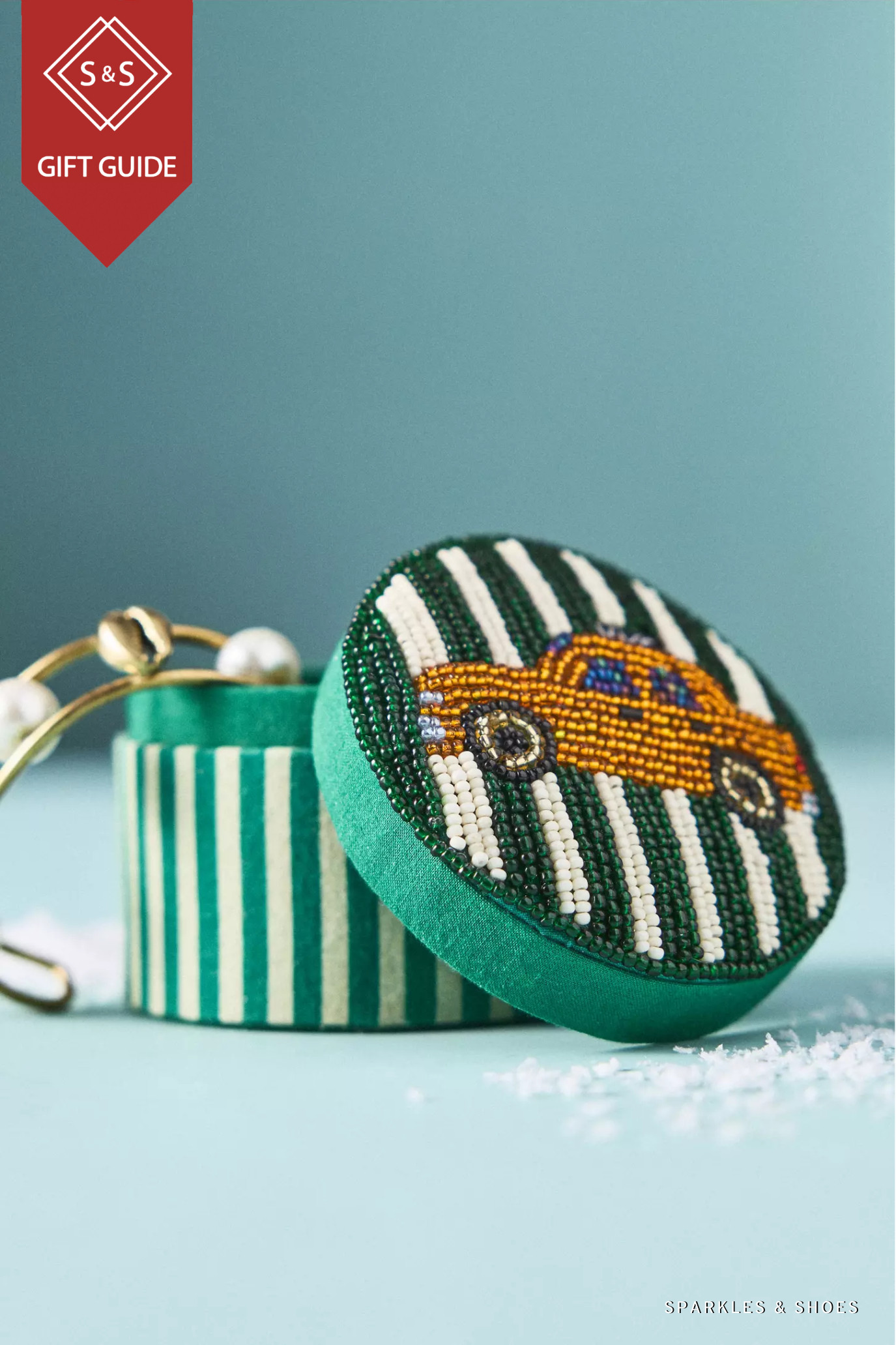 There are a few designs but this NYC taxi cab is my favorite of the The Fiona Beaded City Lidded Jewelry Box collection!  

 #LTKGiftGuide