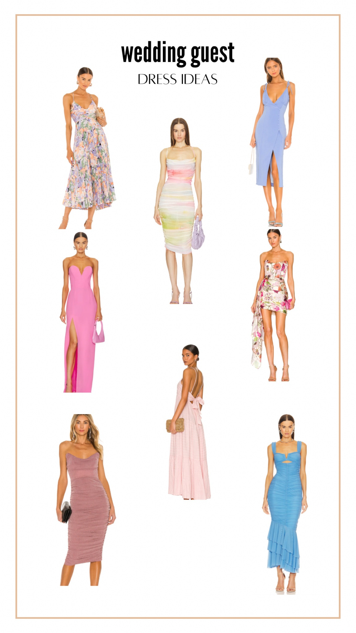 wedding guest dresss ideas from Revolve  💐✨🍋

#LTKwedding #LTKFind #LTKSeasonal