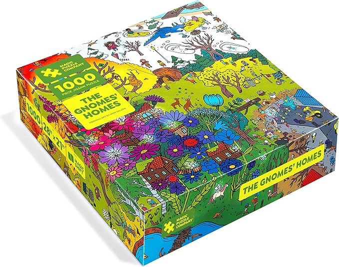 The Gnomes' Homes • 1000 Piece Jigsaw Puzzle from The Magic Puzzle Company • Series Three | Amazon (US)