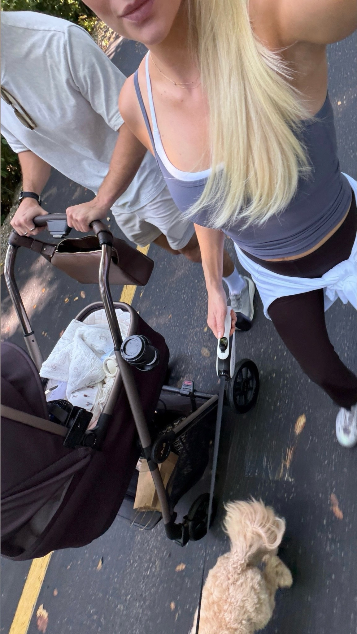 SIZE: med in tank, bra, tee (around waist), and pants, shoes run tts, sunnies are brand Vehla - linked similar! #kathleenpost

Workout wear, athleisure, walking outfit, running errands, school pick up, school drop off

#LTKootd #LTKfitnessgoals #LTKmomlife
