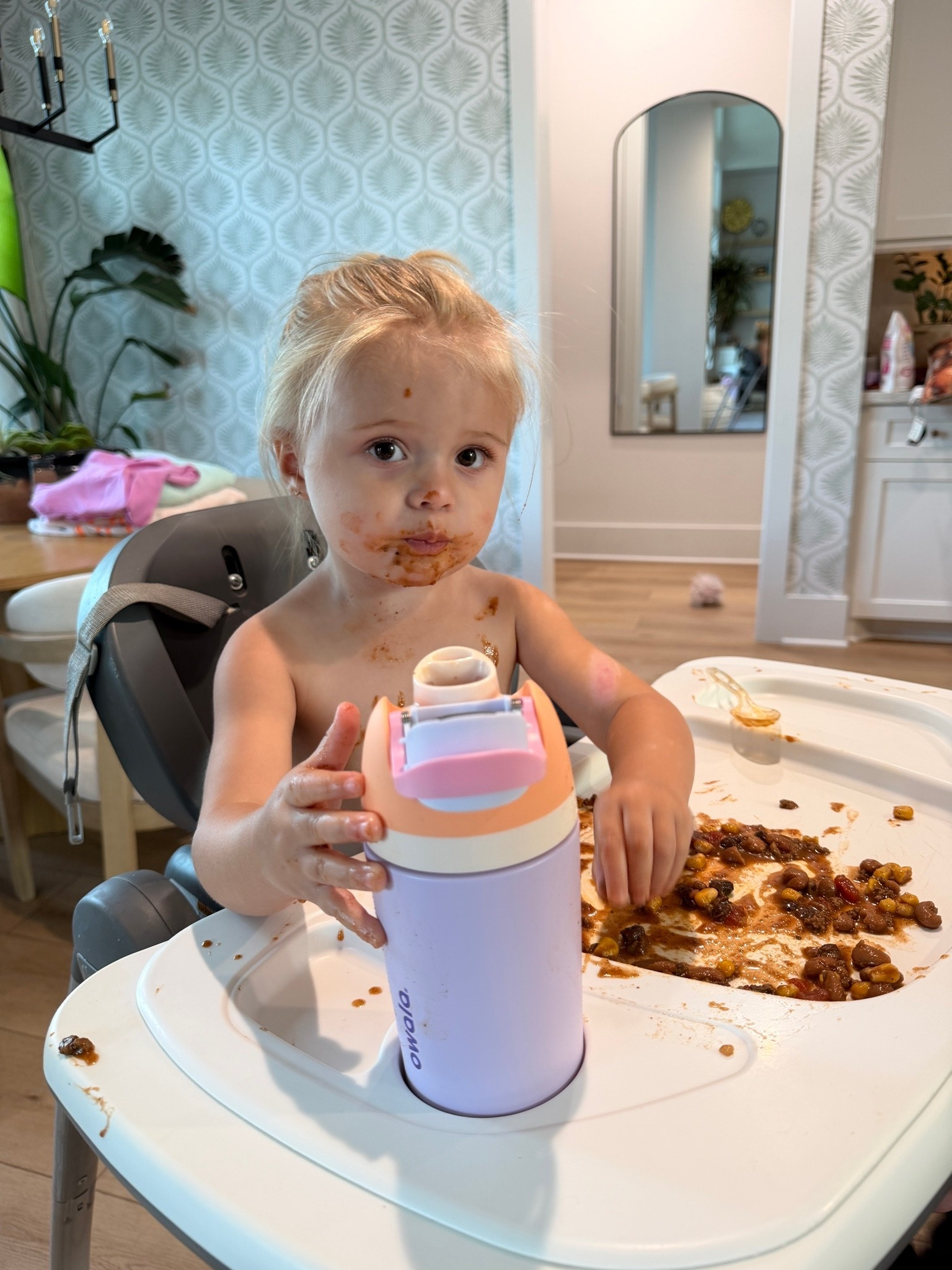 I made Bentley a mini Owala cup by taking the lid off of the kids, straw cup, and swapping it! They are all interchangeable! #owala

#LTKmomlife #LTKBaby #LTKKids