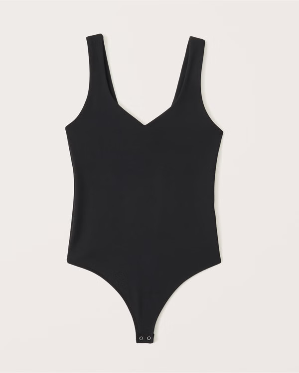 Double-Layered Seamless Sweetheart Bodysuit | Abercrombie & Fitch (US)