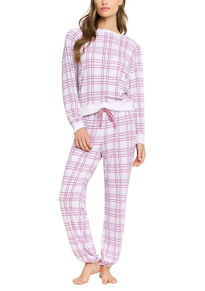 Star Seeker Brushed Jersey Long Set | Belk