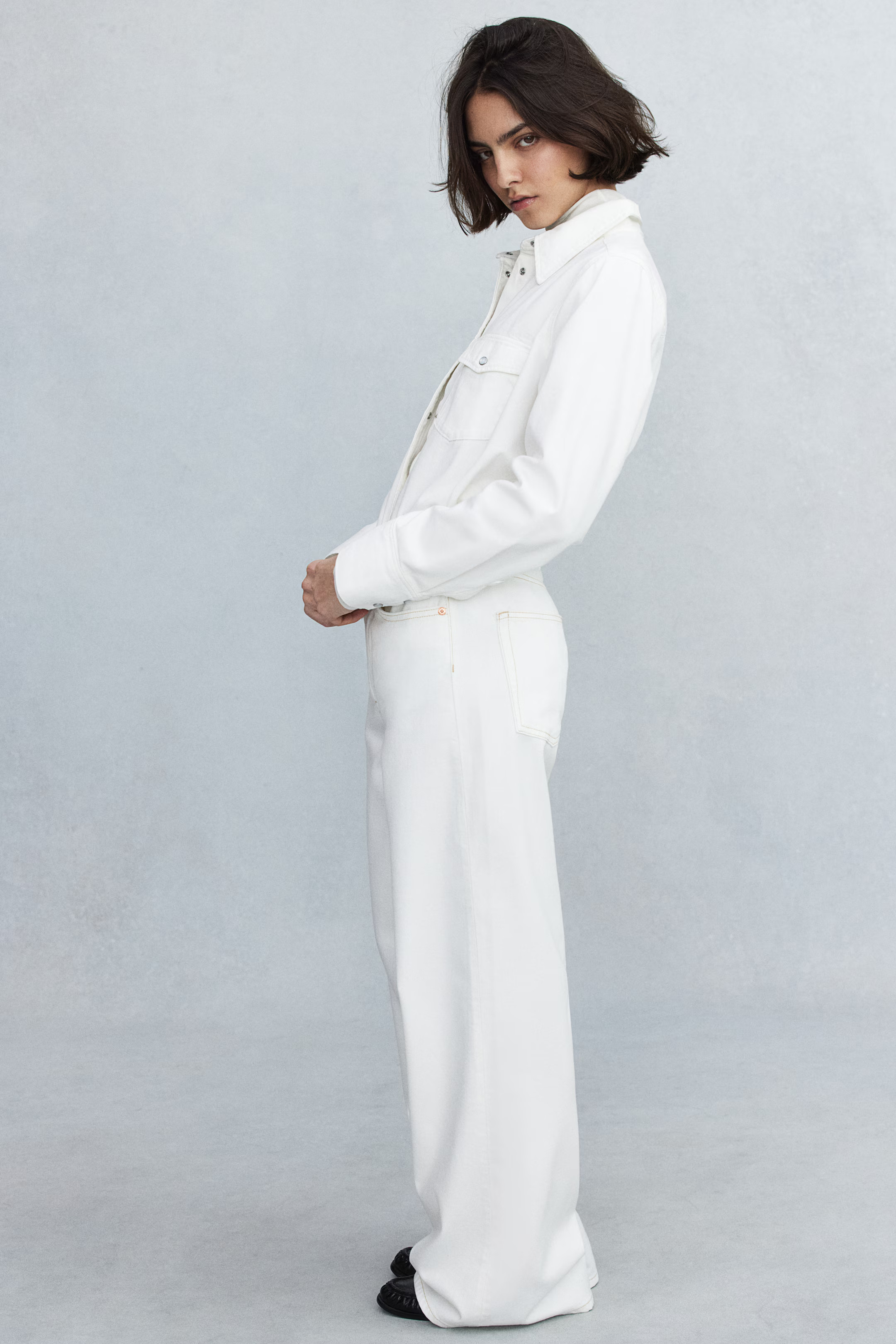 Feather Soft Super Wide Ultra High Jeans | H&M (US + CA)