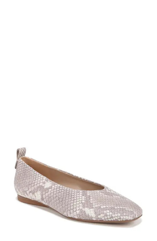 27 EDIT Naturalizer Carla Flat in White Multi Snake at Nordstrom, Size 9 | Nordstrom