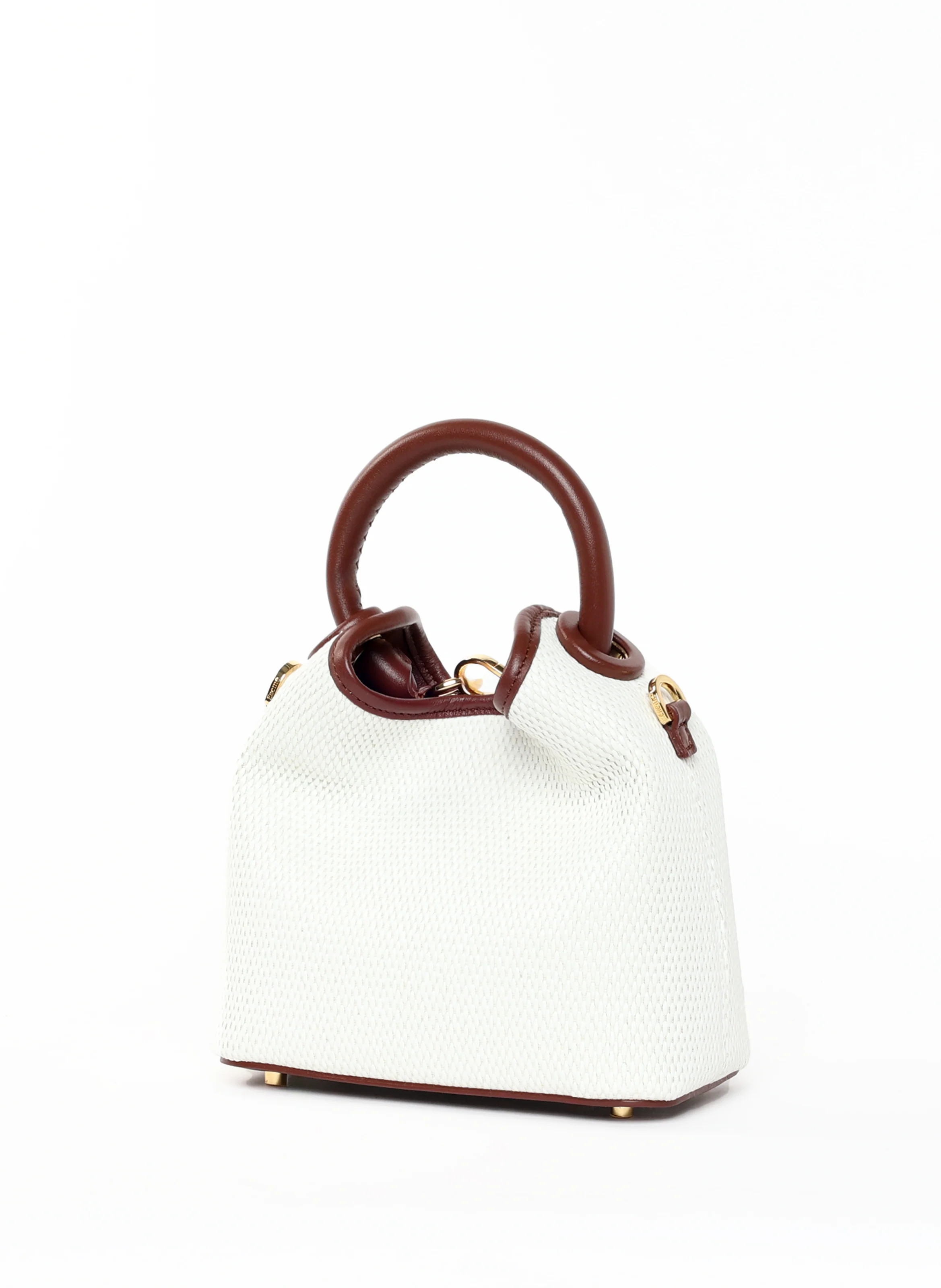 Madeleine Raffia White/Russet | Elleme