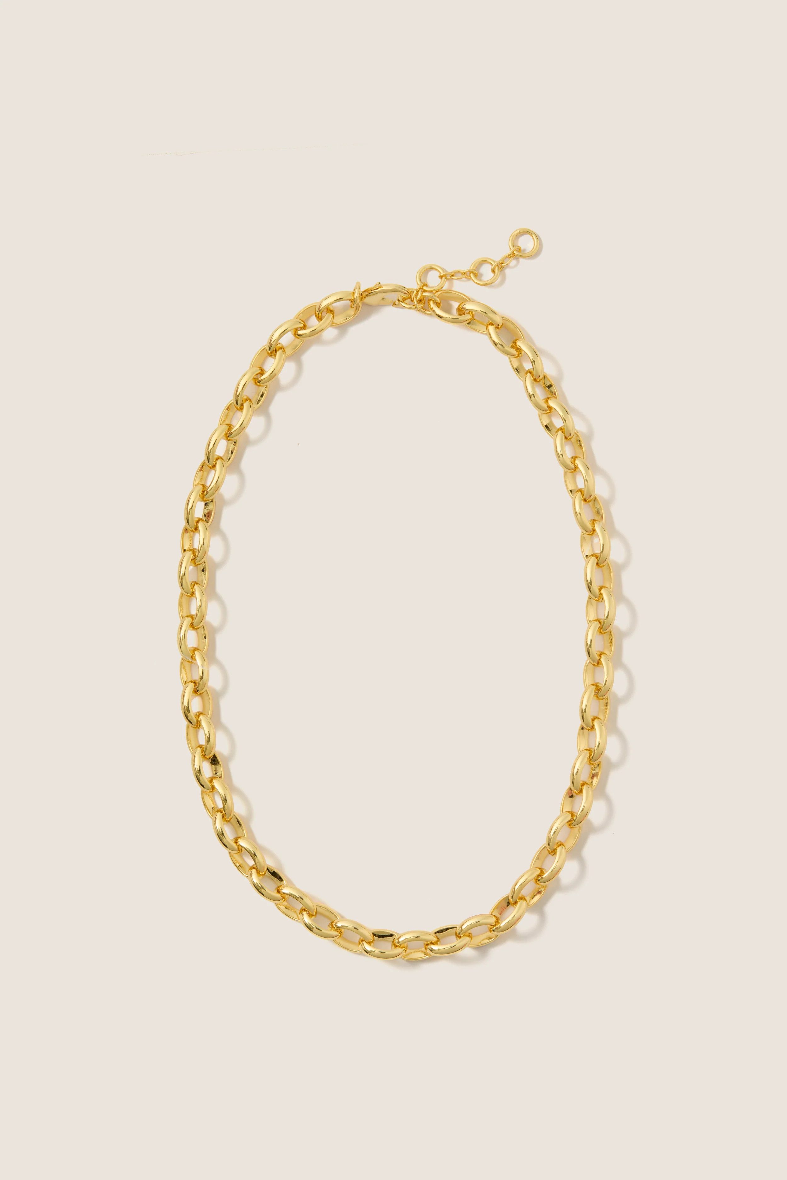 Gold Chunky Chain Link Necklace | Tuckernuck (US)