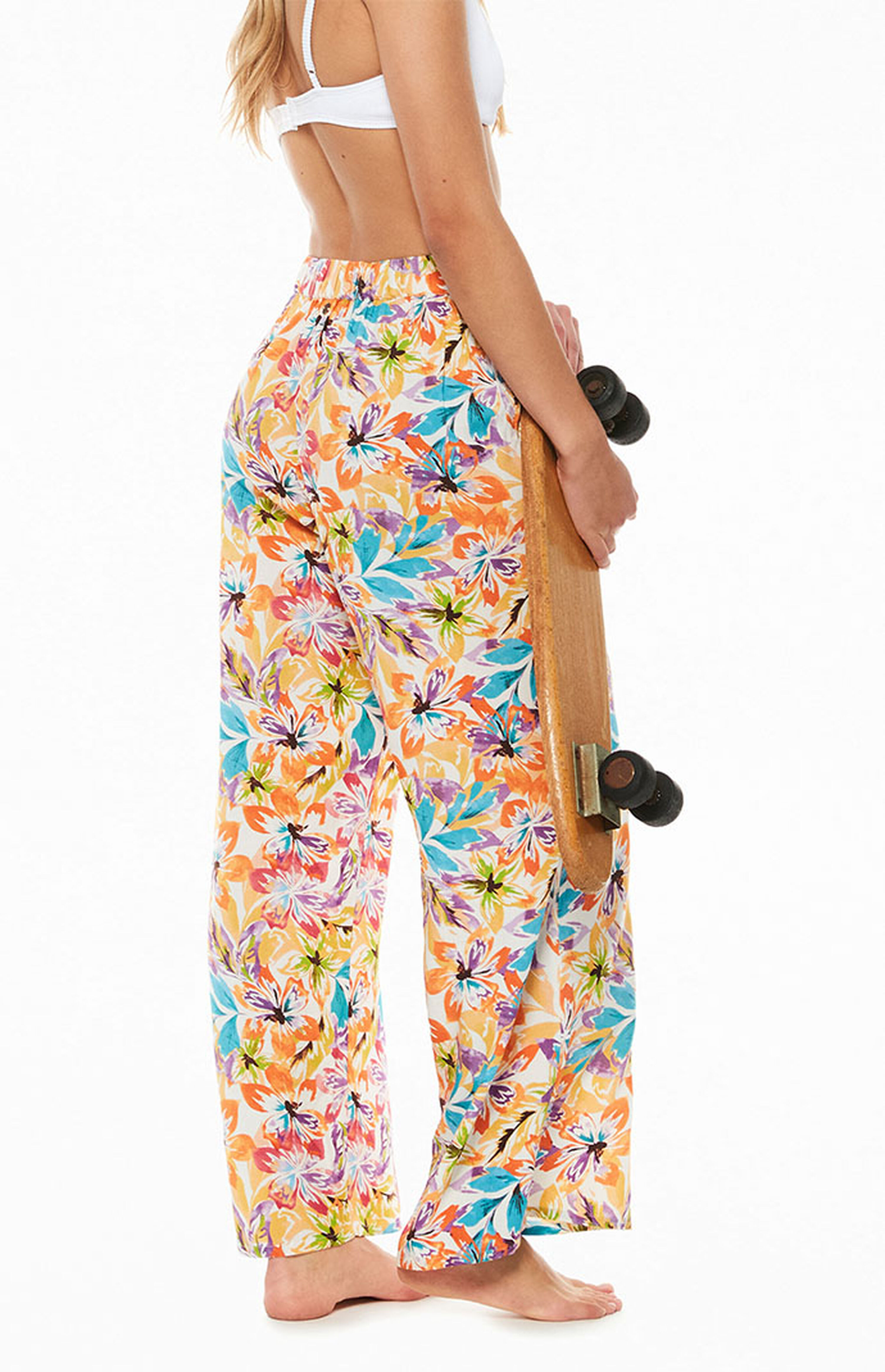 Multicolor Midnight Avenue Wide Leg Pants | PacSun
