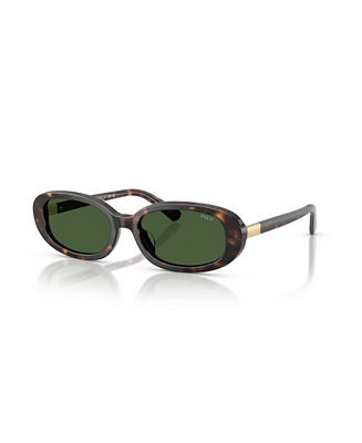 Women's Oval Sunglasses, PH4198U | Macy's
