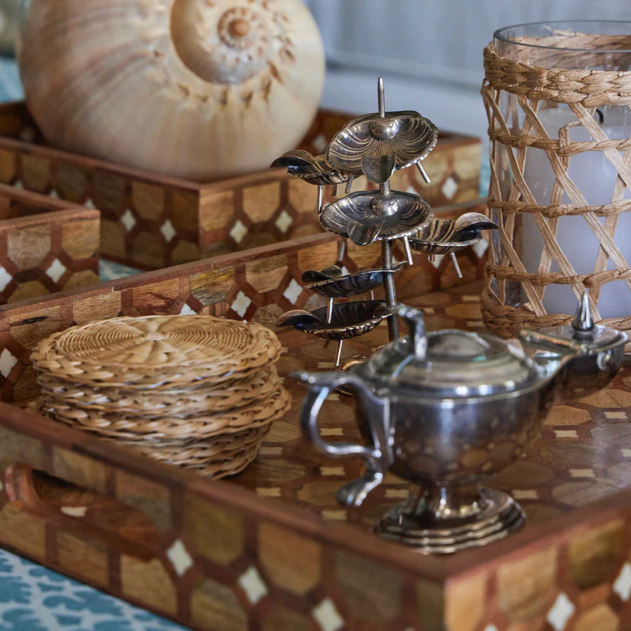 Sorrento Parquetry Tray | Amanda Lindroth