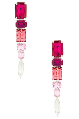Ombre Crystal Drop Earrings | FWRD 