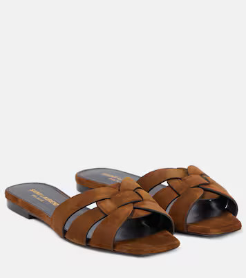 Tribute Nu Pieds 05 suede slides | Mytheresa (INTL)