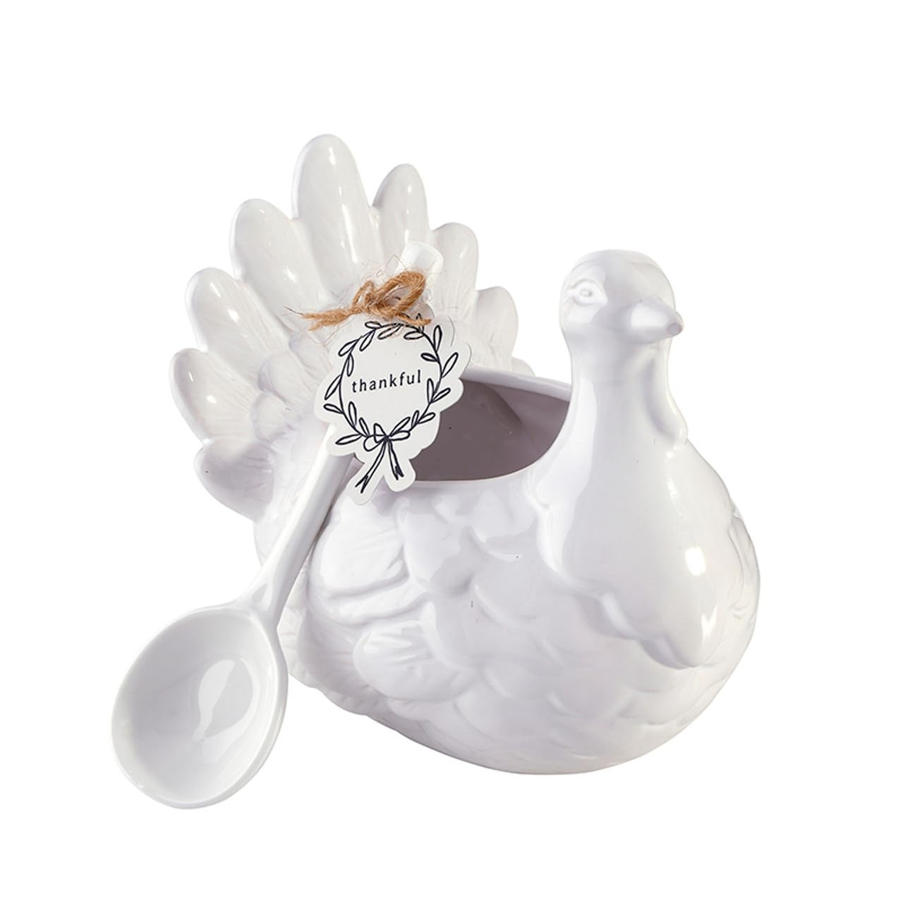 Santa Barbara Design Studio Turkey Gravy Boat with Spoon - Glazed Ceramic Thanksgiving Serving Di... | Amazon (US)